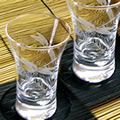 蜻蛉（トンボ）の酒グラス